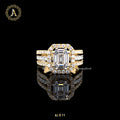 Emerald Cut Diamond Engagement Ring