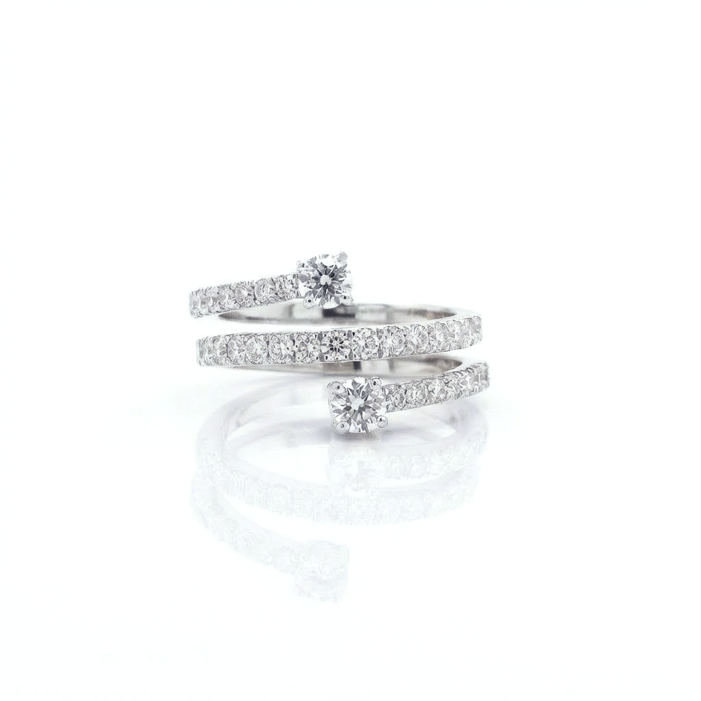 Floral Diamond Ring