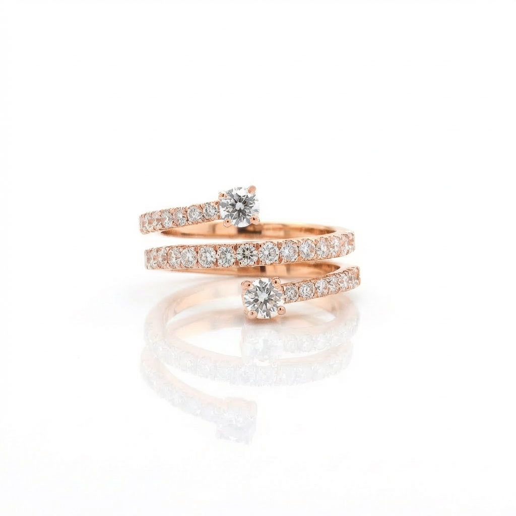 Floral Diamond Ring