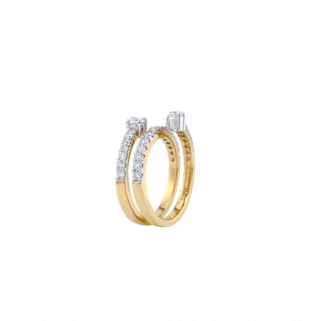 Floral Diamond Ring
