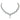 Diamond Jewellery Necklace in White Gold